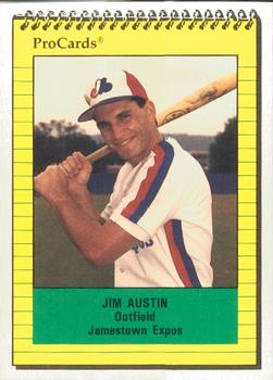 1991 ProCards #3557 Jim Austin Front