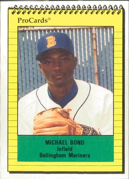 1991 ProCards #3670 Michael Bond Front