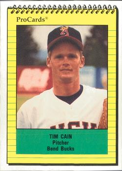 1991 ProCards #3686 Tim Cain Front