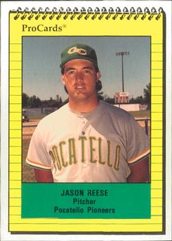1991 ProCards #3780 Jason Reese Front