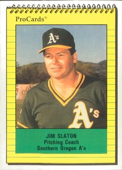 1991 ProCards #3867 Jim Slaton Front