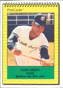 1991 ProCards #4106 Felipe Crespo Front