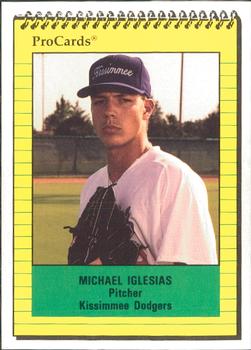 1991 ProCards #4178 Michael Iglesias Front