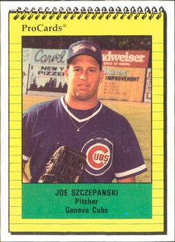 1991 ProCards #4215 Joe Szczepanski Front