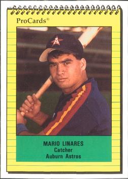 1991 ProCards #4277 Mario Linares Front