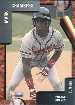 1992 Fleer ProCards #3189 Mark Chambers Front