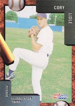 1992 Fleer ProCards #3676 Cory Lidle Front