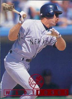 1995 Ultra #80 Wade Boggs Front