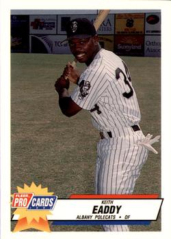 1993 Fleer ProCards #2037 Keith Eaddy Front