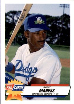 1993 Fleer ProCards #2232 Dwight Maness Front