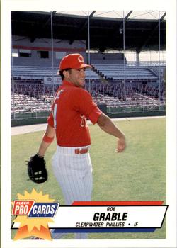 1993 Fleer ProCards #2690 Rob Grable Front