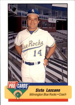1994 Fleer ProCards Carolina League All-Stars #CAR-20 Sixto Lezcano Front