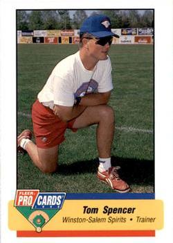 1994 Fleer ProCards Carolina League All-Stars #CAR-51 Tom Spencer Front
