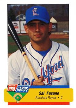 1994 Fleer ProCards Midwest League All-Stars #MDW-22 Sal Fasano Front