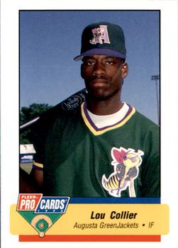 1994 Fleer ProCards South Atlantic League All-Stars #SAL-33 Lou Collier Front