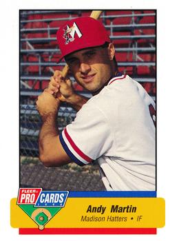 1994 Fleer ProCards #142 Andy Martin Front