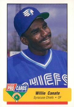 1994 Fleer ProCards #983 Willie Canate Front