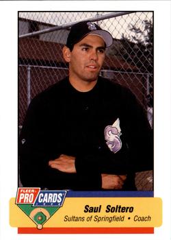 1994 Fleer ProCards #2053 Saul Soltero Front