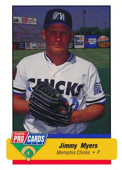1994 Fleer ProCards #355 Jimmy Myers Front