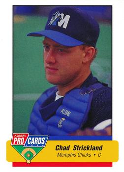 1994 Fleer ProCards #361 Chad Strickland Front