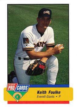 1994 Fleer ProCards #3643 Keith Foulke Front