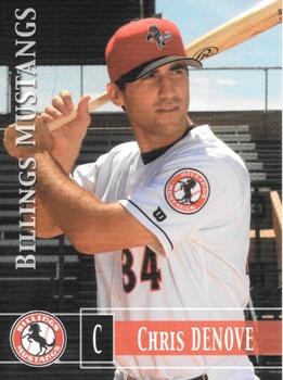 2005 Grandstand Billings Mustangs #NNO Chris Denove Front