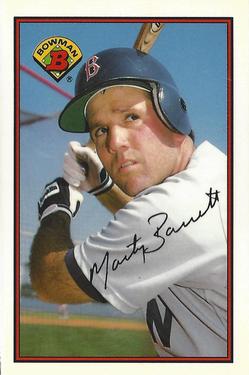 1989 Bowman - Collector's Edition (Tiffany) #28 Marty Barrett Front