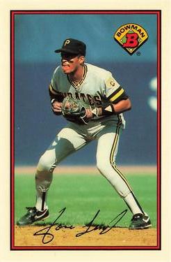 1989 Bowman - Collector's Edition (Tiffany) #421 Jose Lind Front