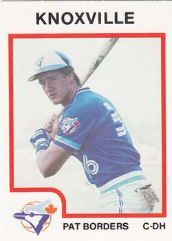 1987 ProCards #1513 Pat Borders Front