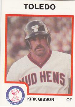 1987 ProCards #1981 Kirk Gibson Front