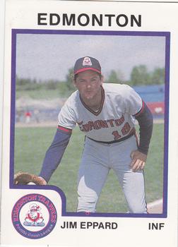 1987 ProCards #2061 Jim Eppard Front