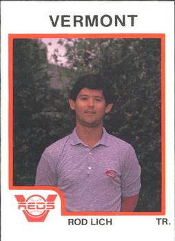1987 ProCards #840 Rod Lich Front