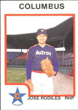 1987 ProCards #858 Jose Rodiles Front