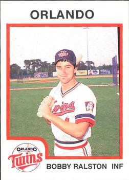 1987 ProCards #871 Bobby Ralston Front