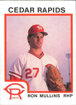 1987 ProCards #1017 Ron Mullins Front