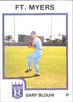 1987 ProCards #2222 Gary Blouin Front