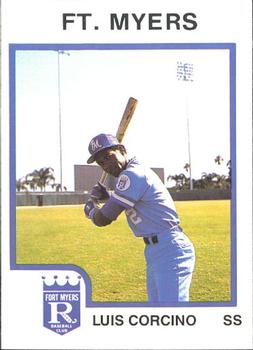 1987 ProCards #2241 Luis Corcino Front