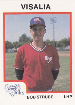 1987 ProCards #547 Rob Strube Front