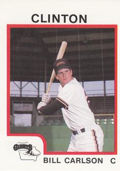 1987 ProCards #991 Bill Carlson Front