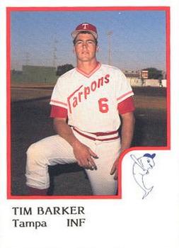 1986 ProCards Tampa Tarpons #NNO Tim Barker Front