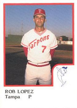 1986 ProCards Tampa Tarpons #NNO Rob Lopez Front
