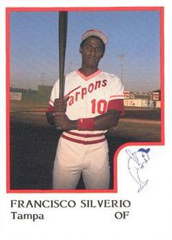 1986 ProCards Tampa Tarpons #NNO Francisco Silverio Front