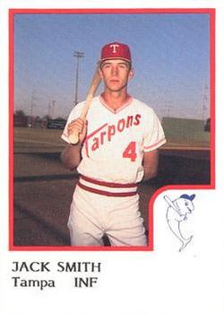 1986 ProCards Tampa Tarpons #NNO Jack Smith Front