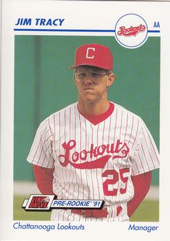 1991 Line Drive AA #174 Jim Tracy Front