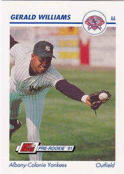 1991 Line Drive AA #23 Gerald Williams Front