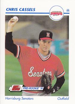 1991 Line Drive AA #251 Chris Cassels Front