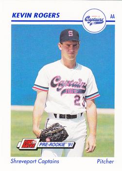 1991 Line Drive AA #320 Kevin Rogers Front