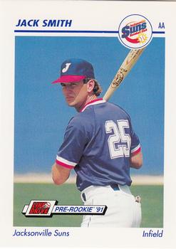 1991 Line Drive AA #345 Jack Smith Front