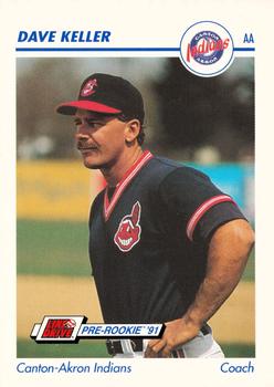 1991 Line Drive AA #100 Dave Keller Front