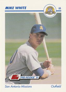 1991 Line Drive AA #546 Mike White Front